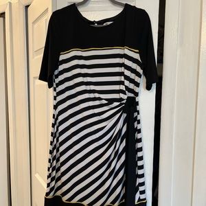 Womens Striped Dress